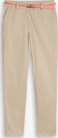 TOM TAILOR Slimfit Chino in Beige: voorkant