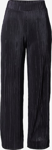 ABOUT YOU x Laura Giurcanu Wide leg Trousers 'Asmin' in Black: front