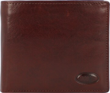 Bric's Wallet in Brown: front