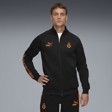 PUMA Sports jacket 'Galatasaray Istanbul King Anthem' in Black: front