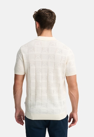 INDICODE JEANS Shirt ' INTryto' in Wit
