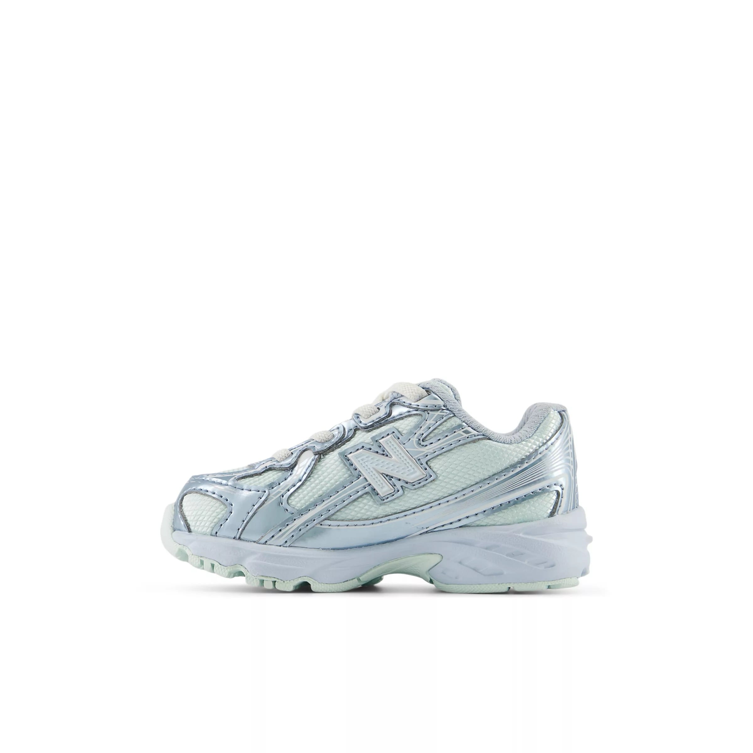 Baskets '740 Bungee Lace' new balance en bleu : devant