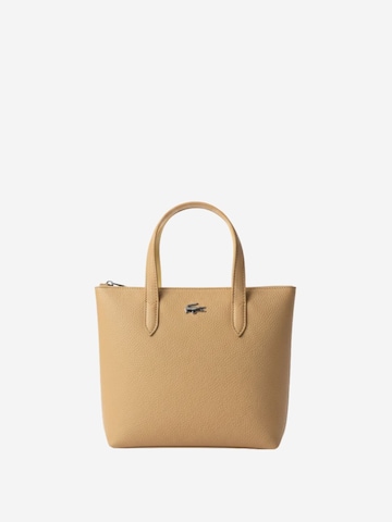 Cabas 'Lacoste Sac Cabas Anna Viennois Soja' LACOSTE en beige : devant