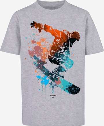 T-Shirt F4NT4STIC en gris : devant