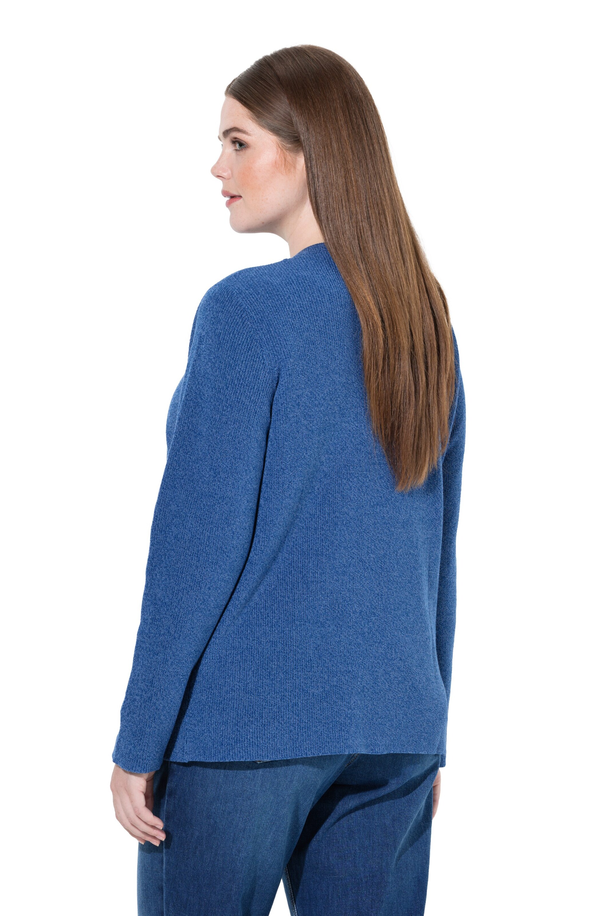 Ulla Popken Knit cardigan in Blue