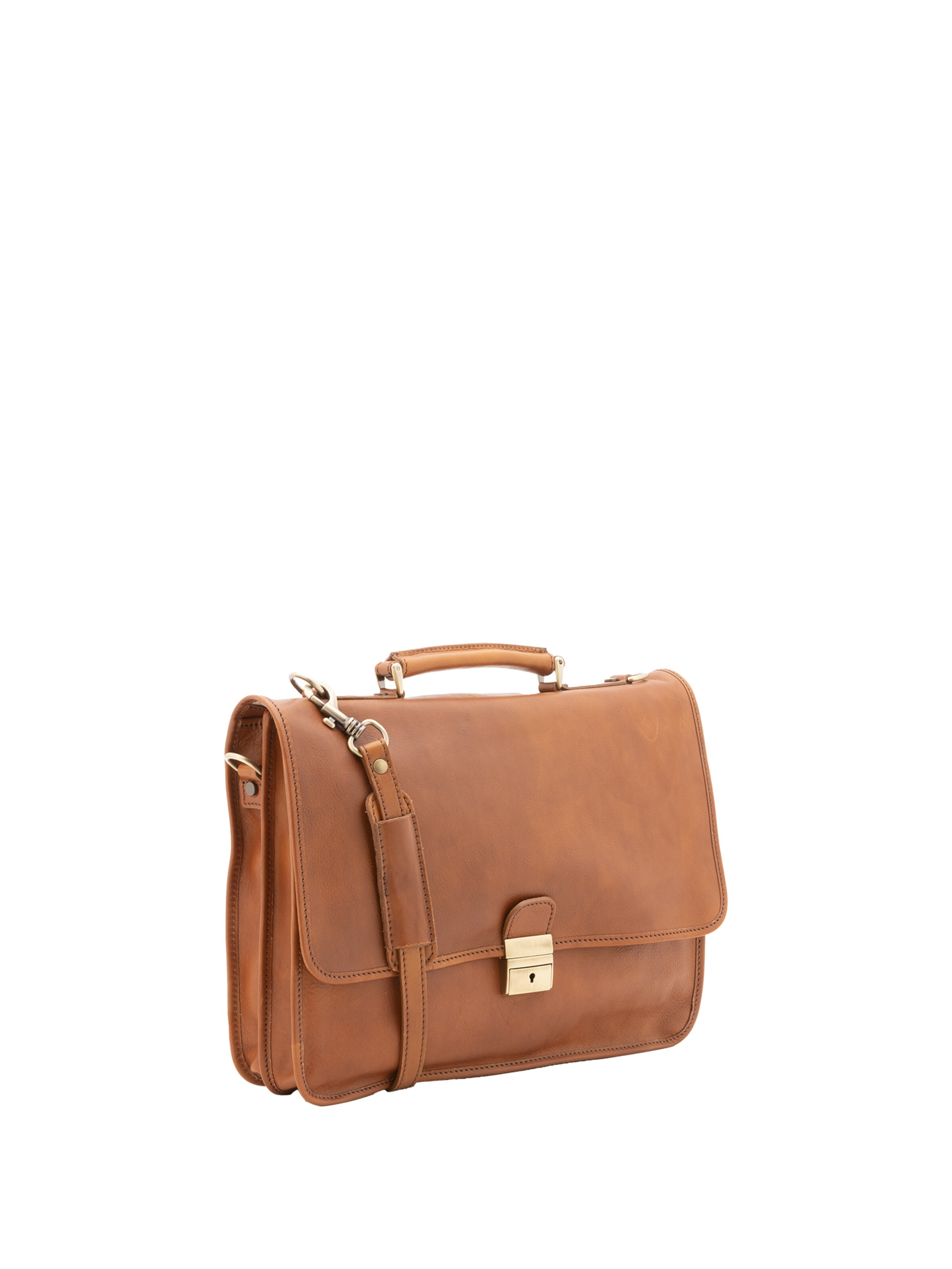 Borsa portadocumenti di Viola Castellani in marrone