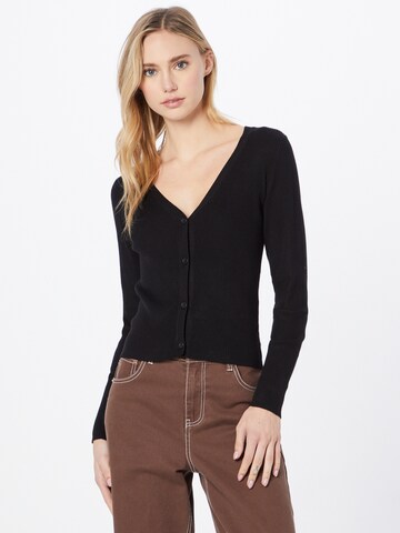 Cardigan QS en noir : devant