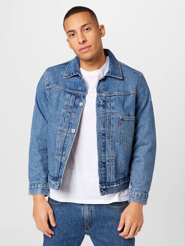 LEVI'S ® Tussenjas 'Type I' in Blauw: voorkant