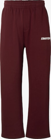 Starter Black Label - Calças em vermelho: frente