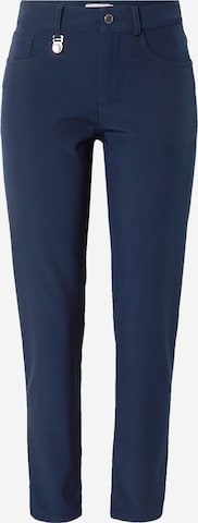 Röhnisch Regular Workout Pants 'Insulate' in Blue: front
