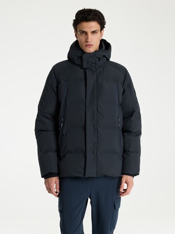 CHASIN' Jacke 'Scout Tech' in Blau: Vorderseite