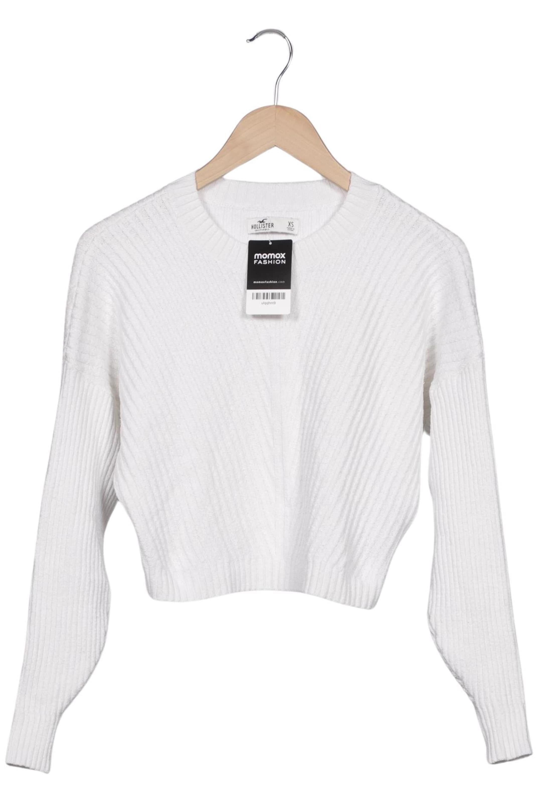 HOLLISTER Pullover XS in Weiß: Vorderseite