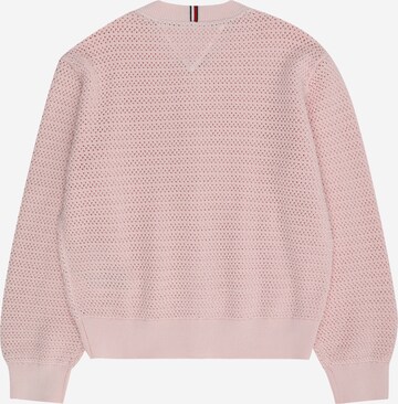 Cardigan TOMMY HILFIGER en rose