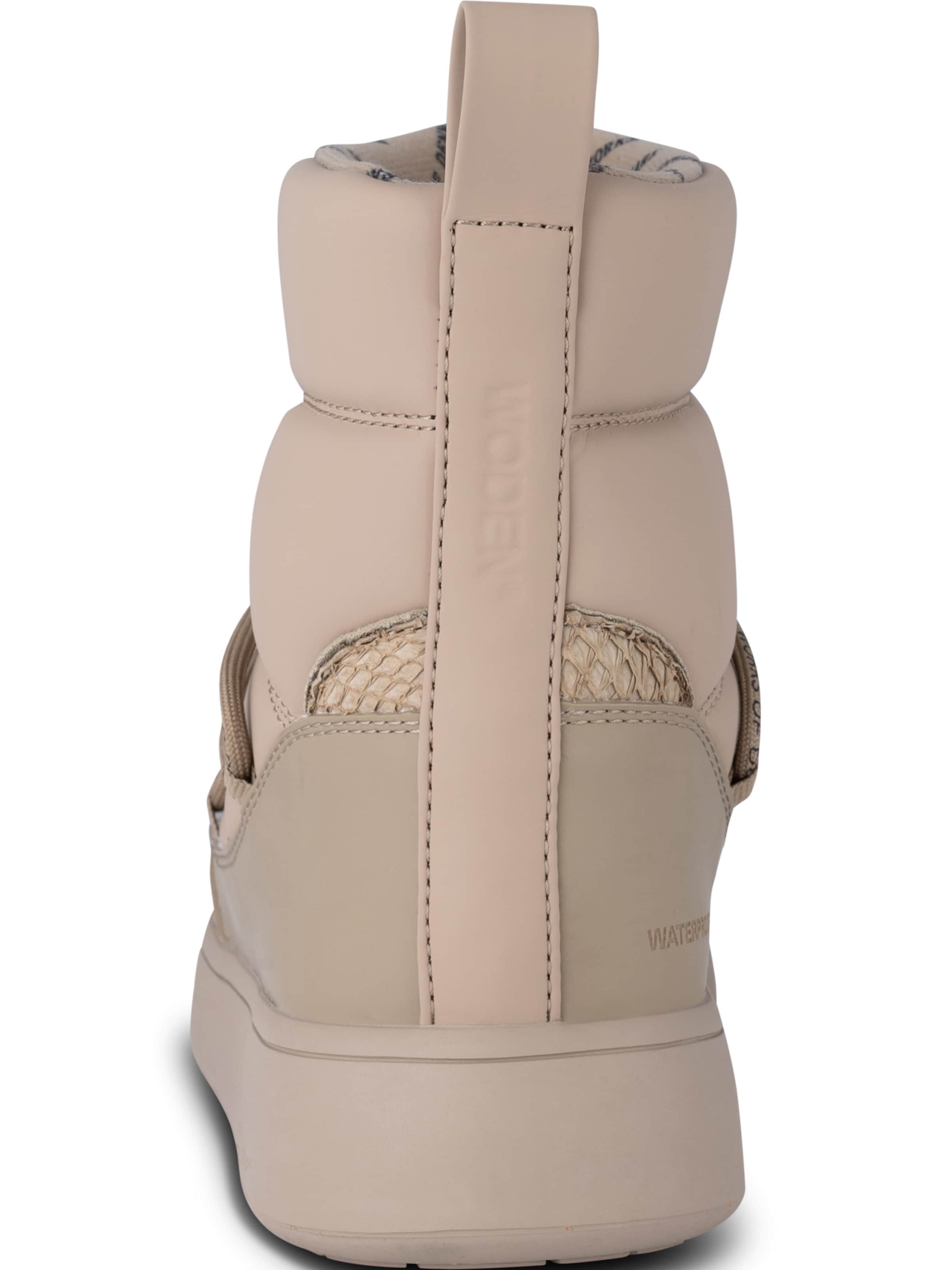 WODEN Snowboots 'Isa' i beige