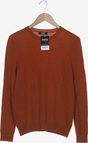 GOBI Cashmere Sweater & Cardigan in M in Brown: front