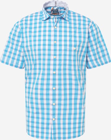 OLYMP Рубашка в Синий: спереди