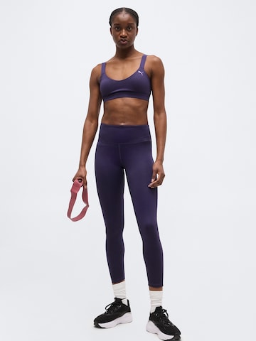 PUMABustier Sportski grudnjak 'PWRSHAPE SHINE' - ljubičasta boja