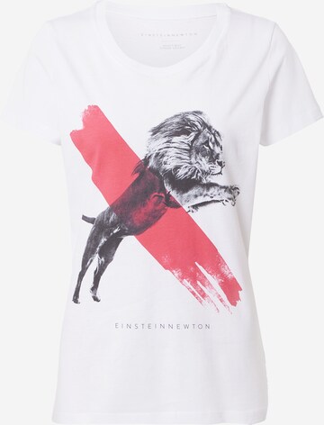 T-shirt EINSTEIN & NEWTON en blanc : devant