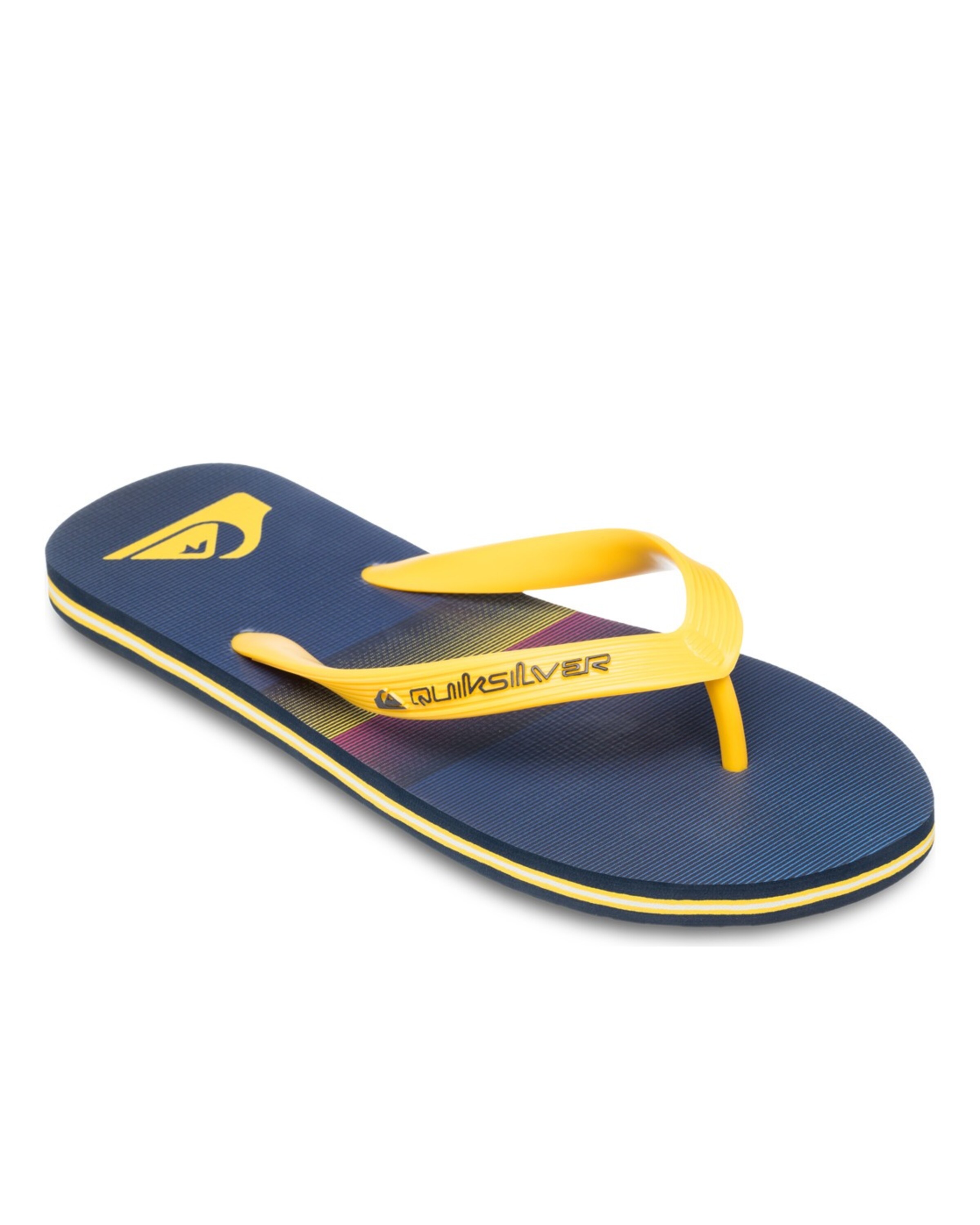 QUIKSILVER Zehentrenner 'Molokai Stripe 25' in Blau