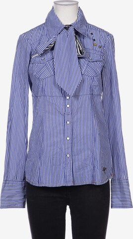 khujo Blouse & Tunic in M in Blue: front