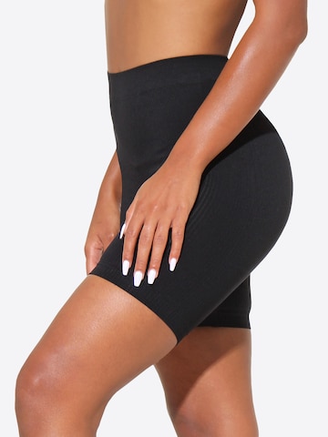 Skinny Leggings 'Ribbed Collection' di Yenita in nero