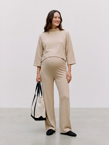 Maglietta di MAMALICIOUS in beige