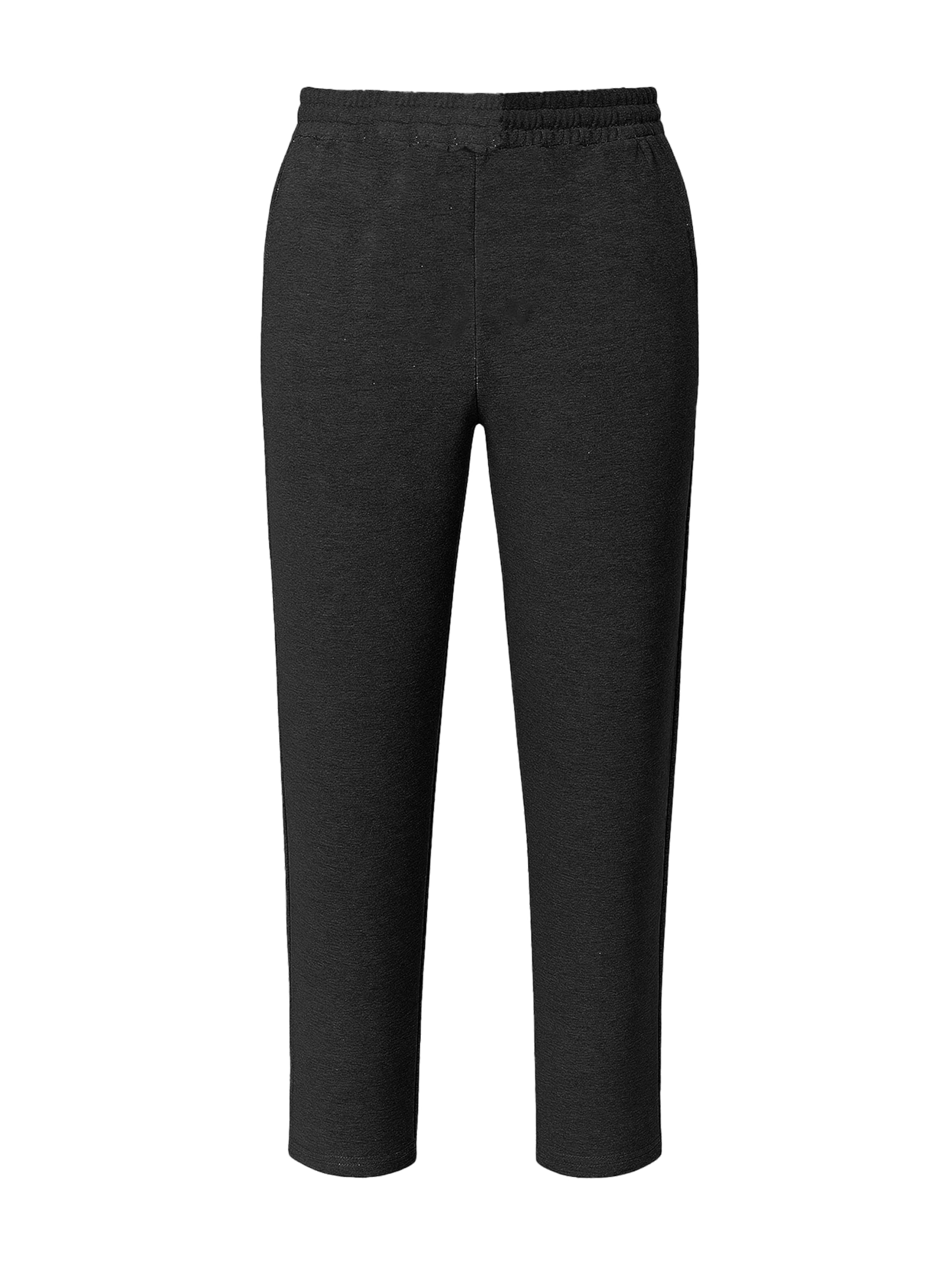 UNIQVIBE Regular Sporthose in Schwarz: Vorderseite