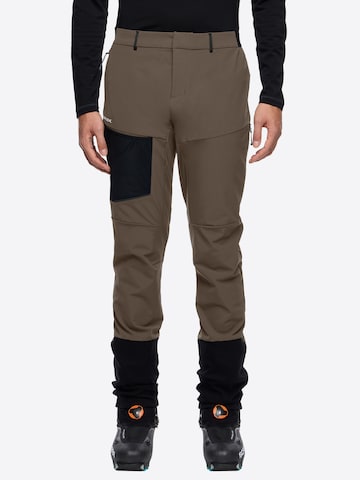 VAUDE Regular Hose 'Larice' in Braun: Vorderseite