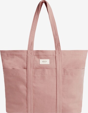Wouf Shopper in Pink: front