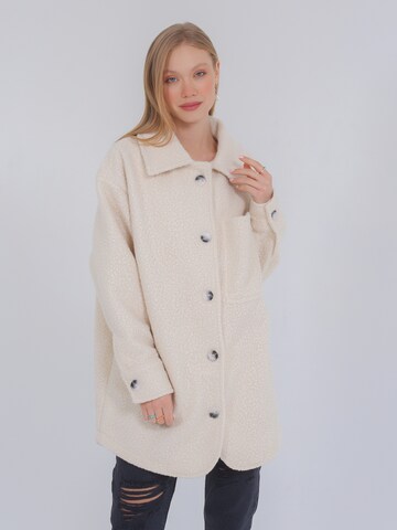 FRESHLIONS Jacke ' Ingrid ' in Beige: predná strana