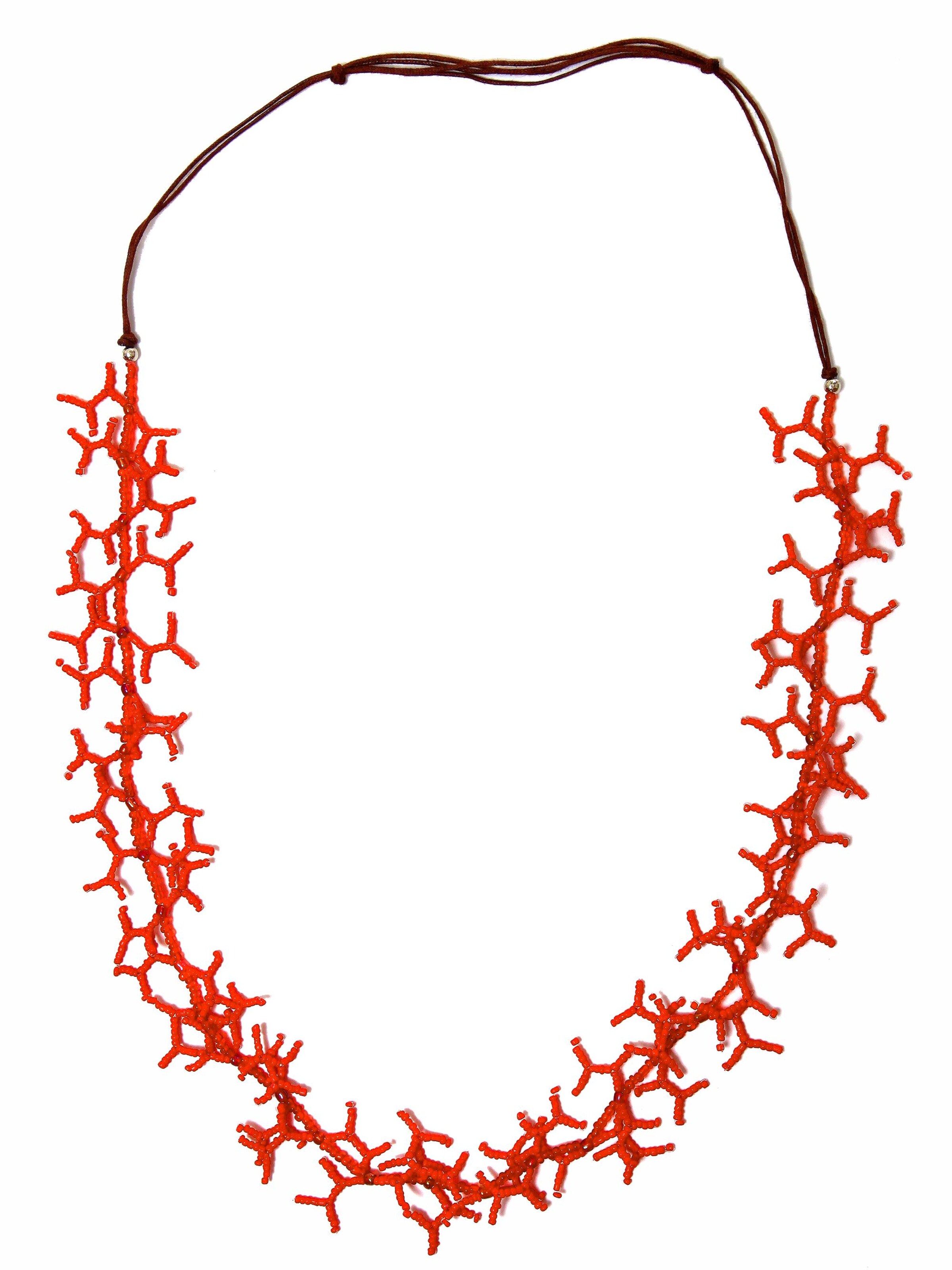 COLLEZIONE ALESSANDRO Necklace 'Toni' in Onesize in Red, Item view