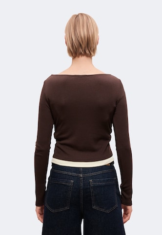 QS Shirt in Braun