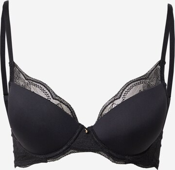 Soutien-gorge 'TALISMAN' ESOTIQ en noir : devant