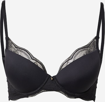 Soutien-gorge 'TALISMAN' ESOTIQ en noir : devant