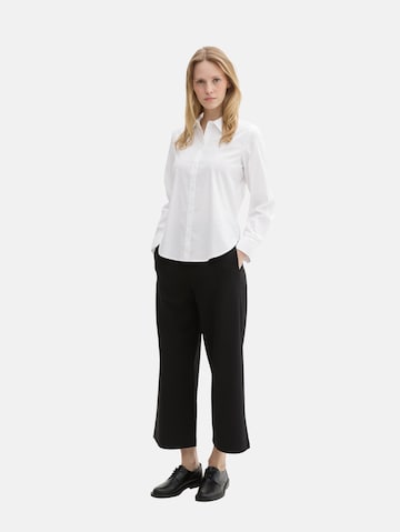 Chemisier TOM TAILOR en blanc
