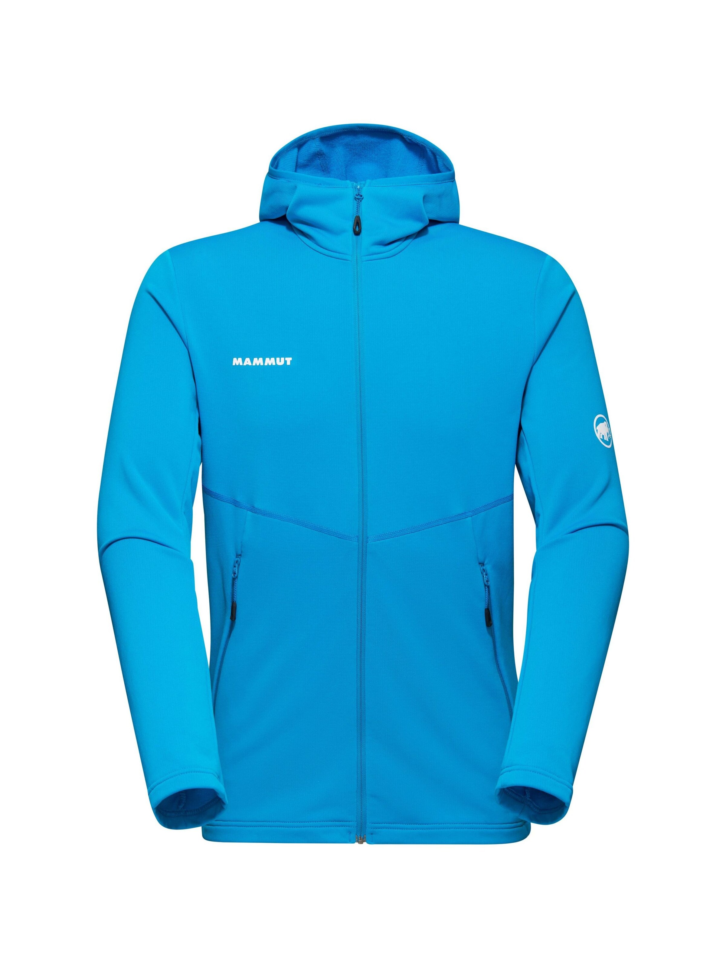 MAMMUT Funktionsfleecejacke in Blau: Vorderseite