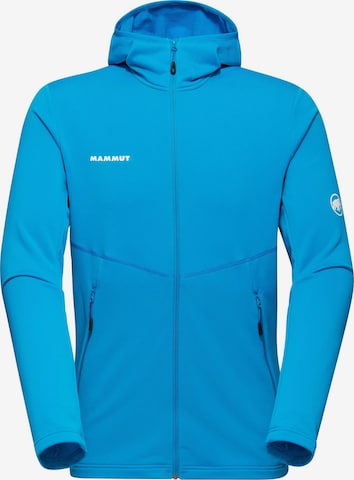 MAMMUT Funktionsfleecejacke in Blau: Vorderseite