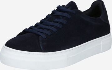 Baskets basses 'SLHDAVID' SELECTED HOMME en bleu : devant