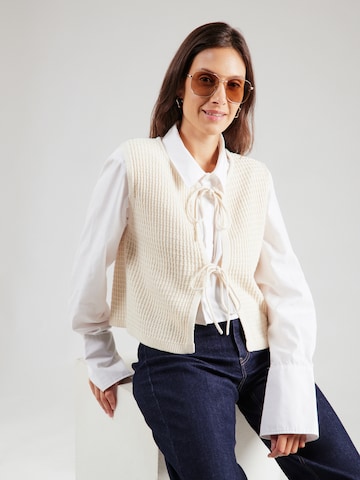 ONLY Väst 'ONLBIRTIE' i beige: framsida