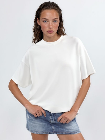 Hiccup T-shirt en XS en blanc, Vue avec produit