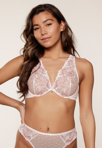 Triangolo Reggiseno di LingaDore in rosa: frontale