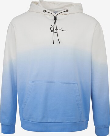 Sweat-shirt Karl Kani en bleu : devant