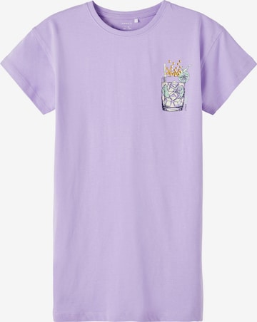NAME IT - Camiseta 'Dinka' en lila: frente