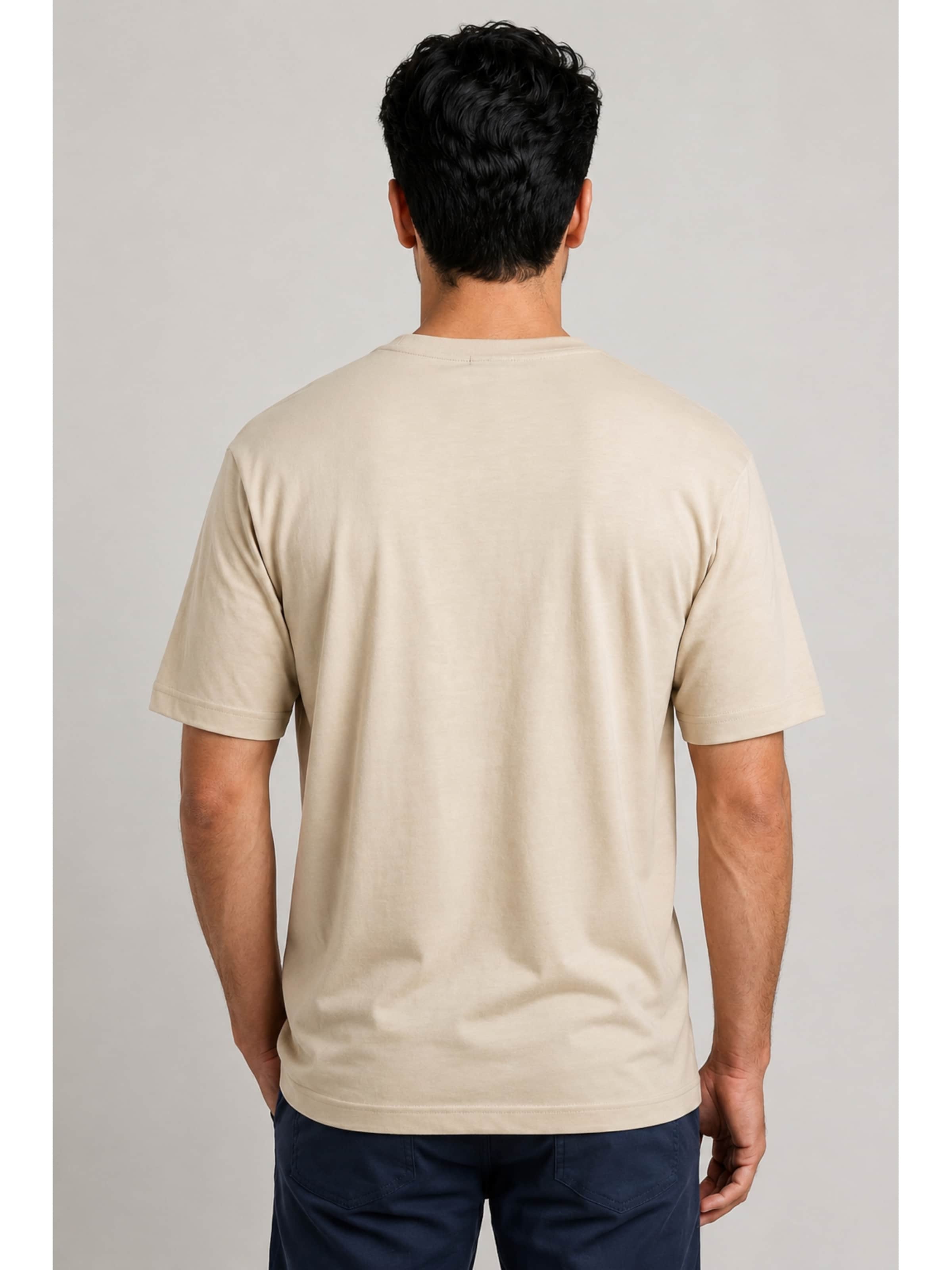 T-Shirt 'Venice' alan red en blanc