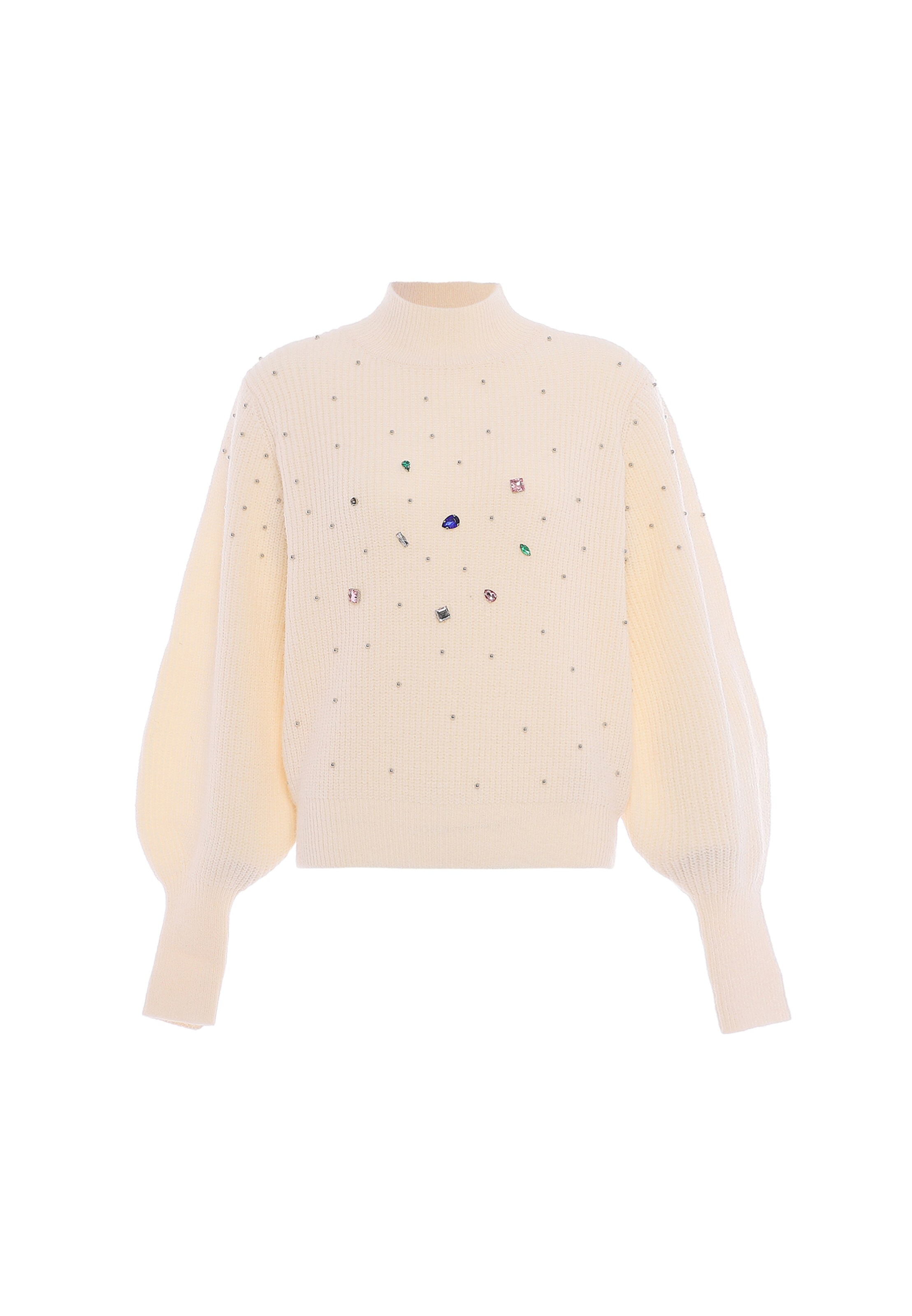 faina Sveter - Biela: predná strana