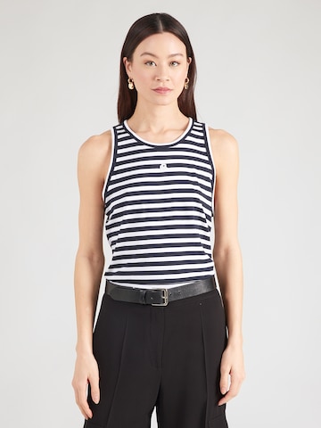 BOSS Top 'Eveysa' in Blauw: voorkant