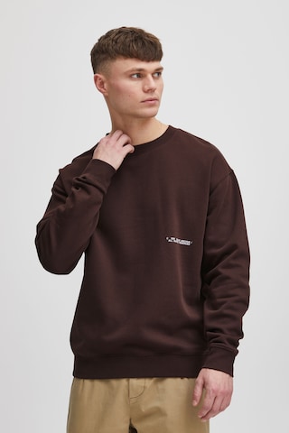 !Solid Sweater 'Galileo' in Brown: front