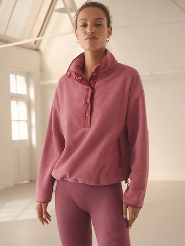 Giacca di pile di Next in rosa: frontale