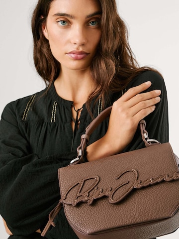 Pepe Jeans Handbag 'AMBER SCRIPT' in Beige: front