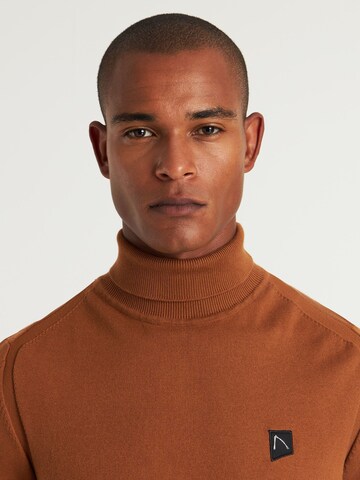 Pull-over 'Leonard' CHASIN' en marron